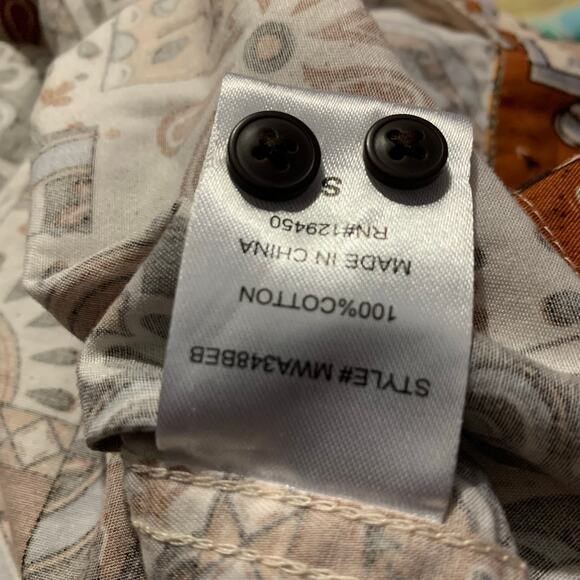 Earthbound button up shirt sz small - Picture 6 of 12